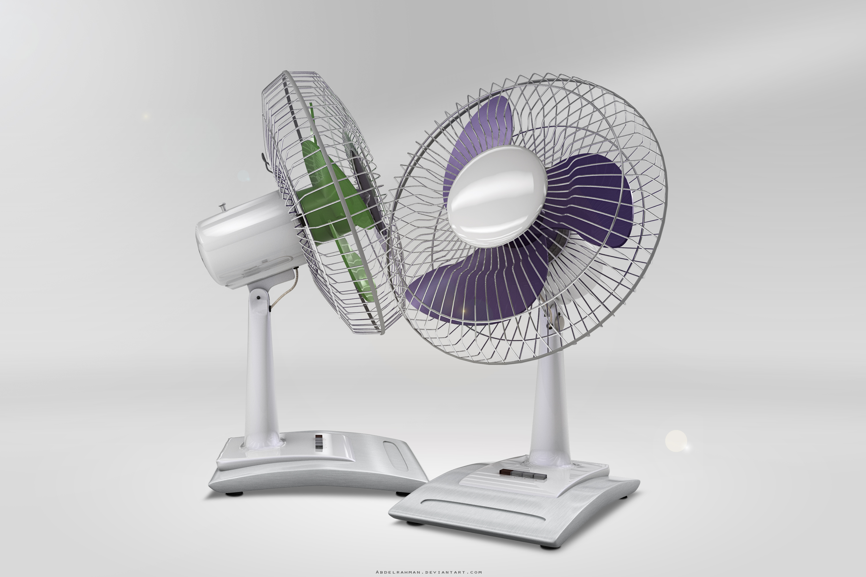 Desk Fan | Render #2