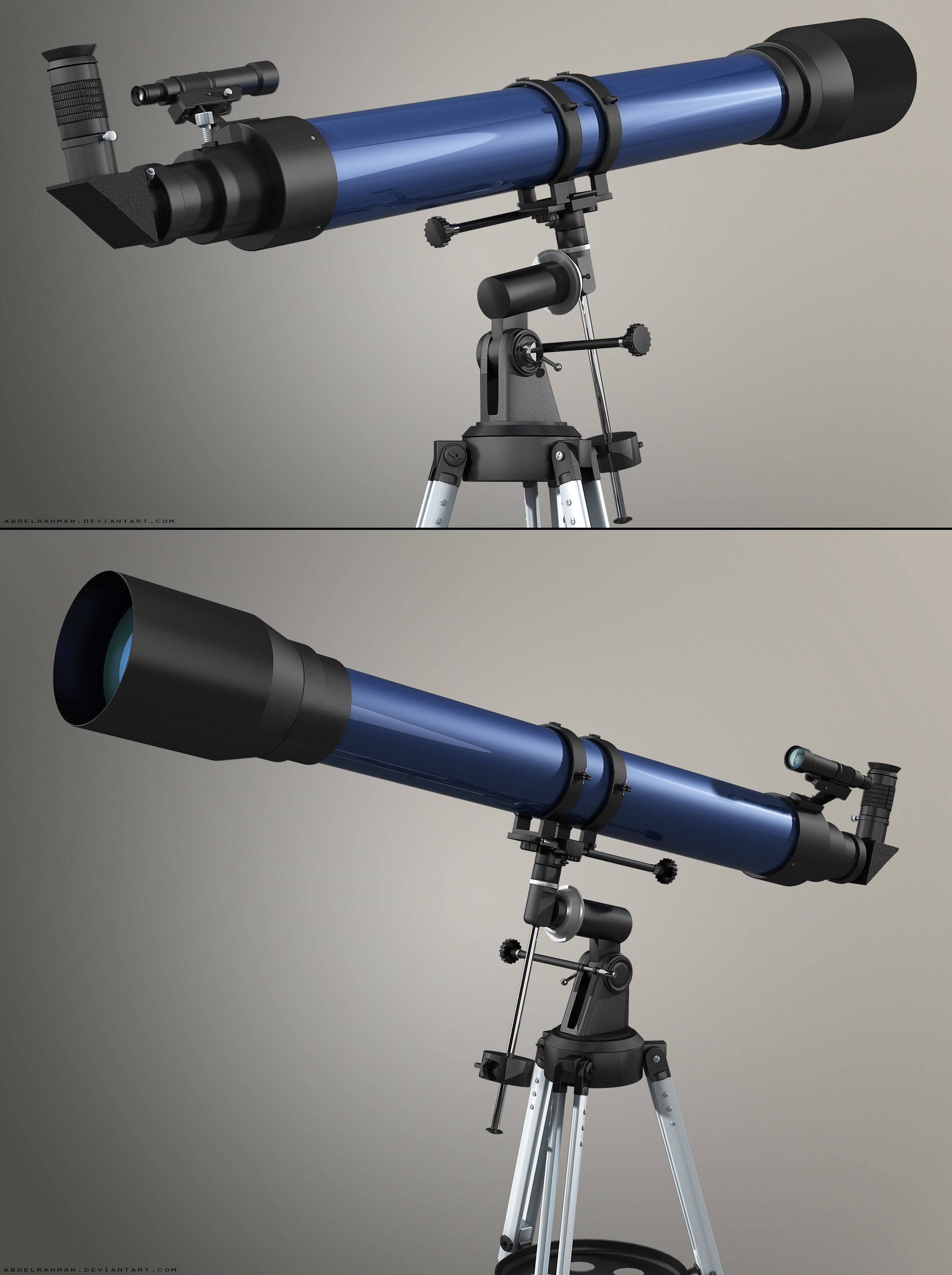 Refracting Telescope | Sides