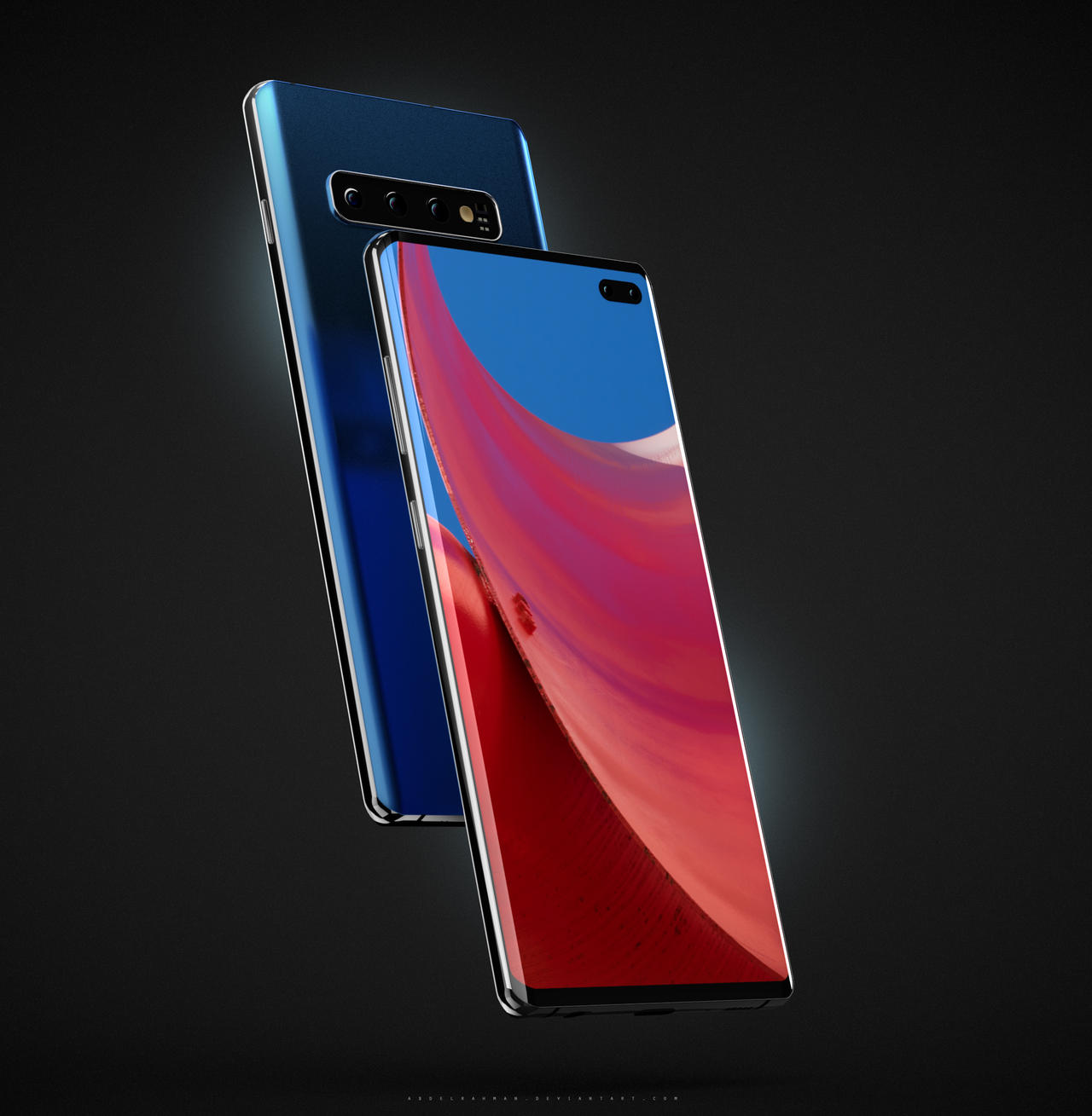 S10+ 3D Model