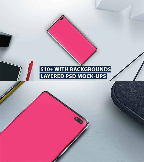 PhoneX Layered PSD Mock-Ups with Backgrounds - 1