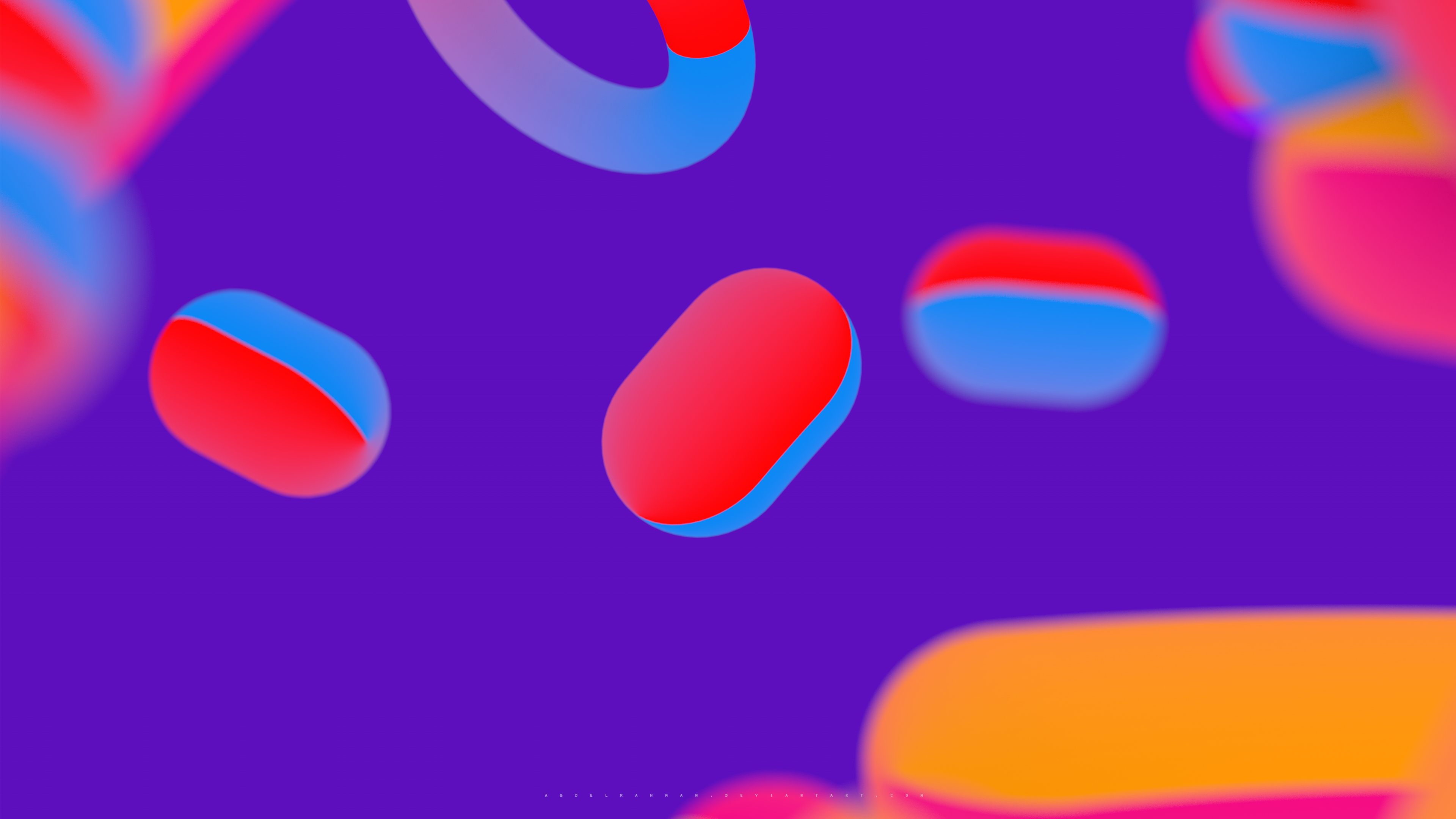 Colorful Shapes | 4K Wall
