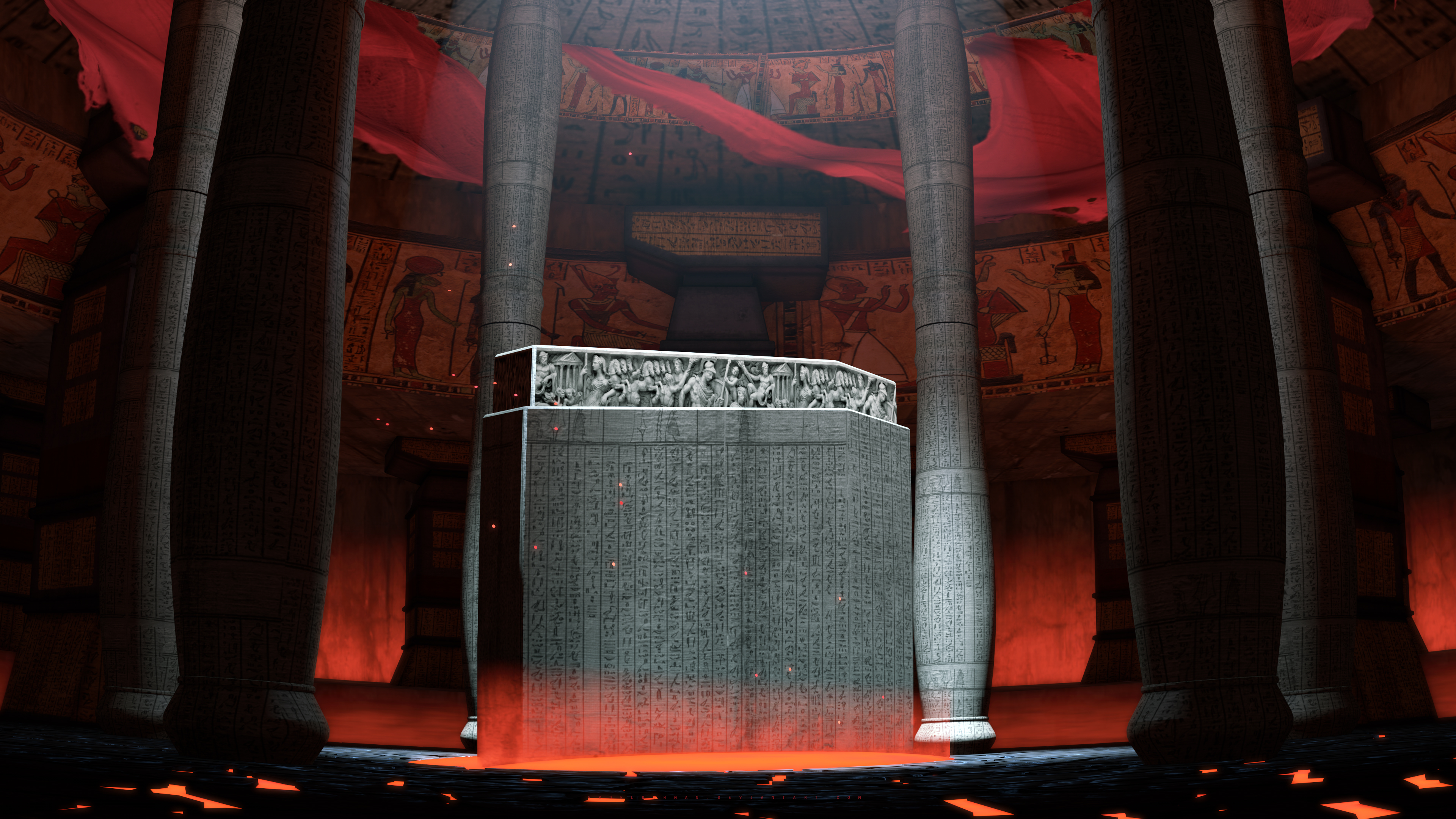 Temple 1 | 4k Wallpaper