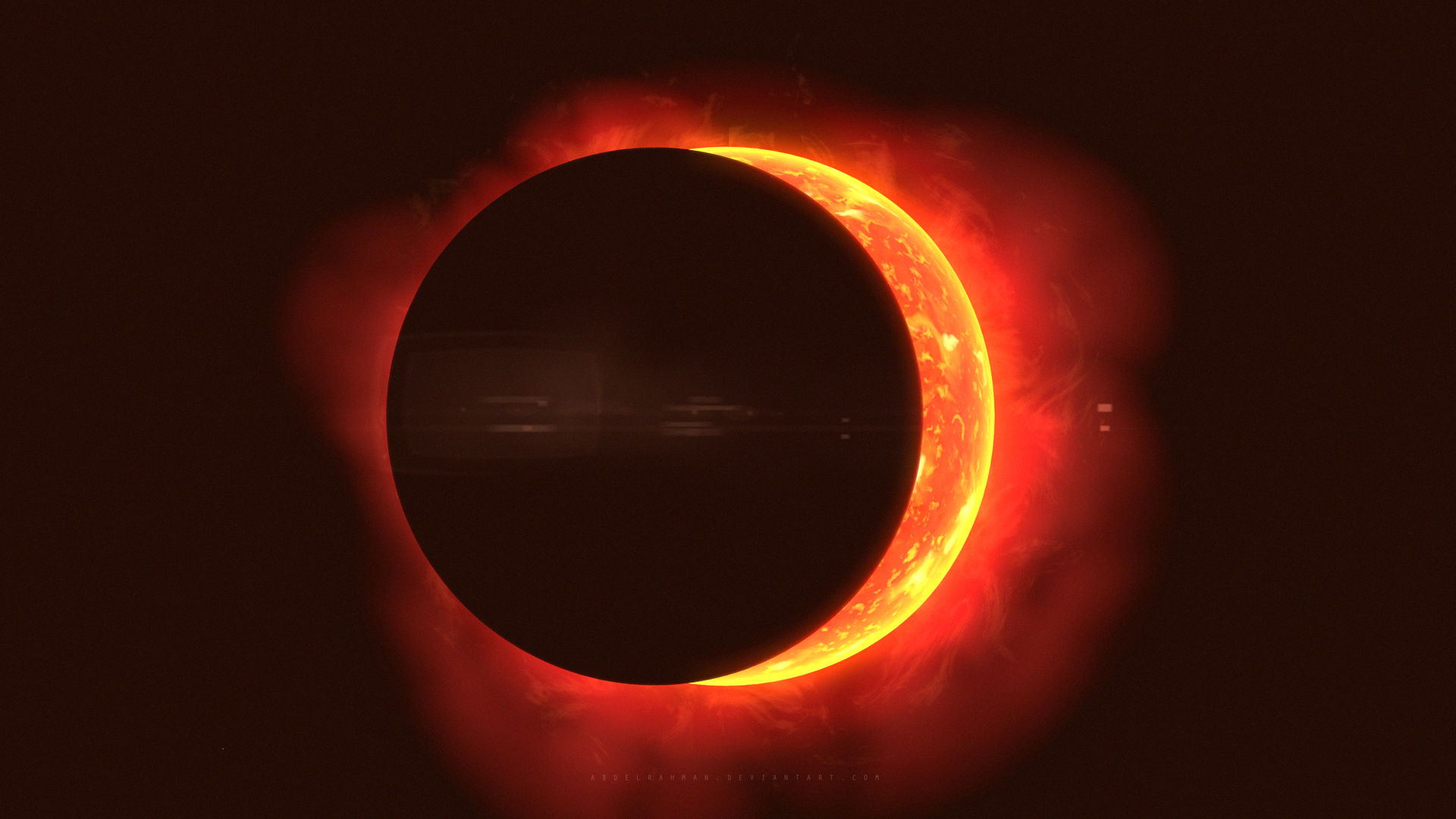 Solar Eclipse Wallpaper