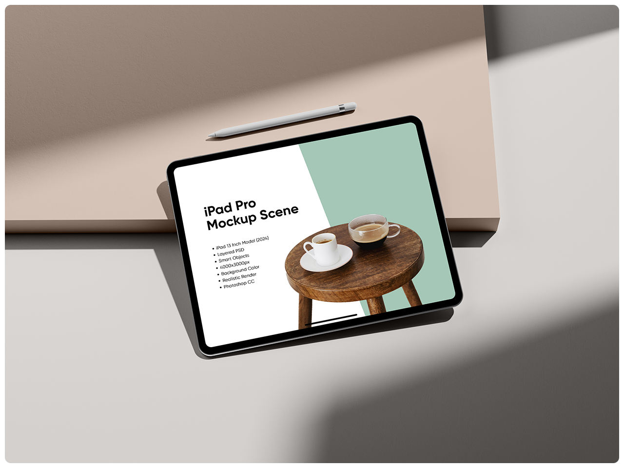 iPad Pro PSD Mockups Pack