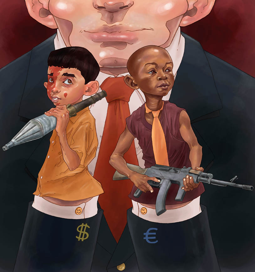 Fantoches de guerra por QuilesART