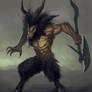 Reproduction of Diablo 3 concept art - Minotaur