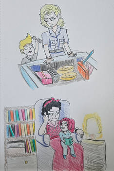Sketch 10 (non-watcher free sketch): Mother's Day