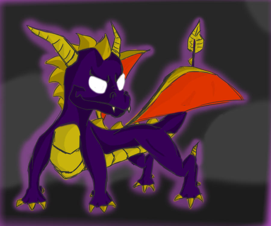 Dark Pyrok Dark Spyro by Caxsry14 on DeviantArt