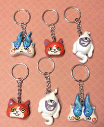 Yokai Watch Keyring Charms