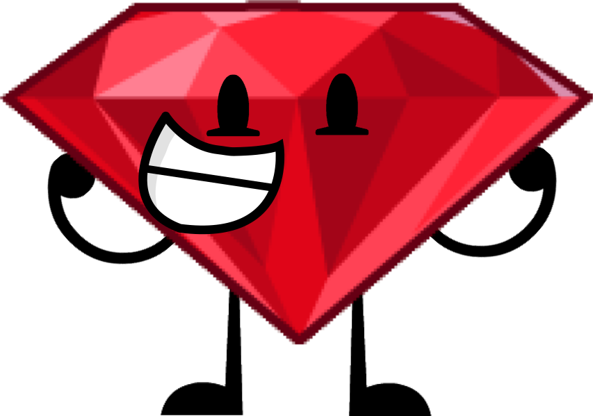 Ruby (bfdi) by BGS2offical on DeviantArt