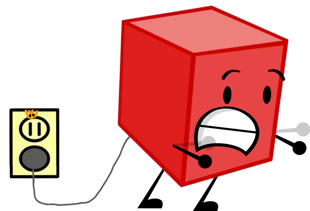 Electric blocky and Firy Jr. Jr. (bfdi mini) by BGS2offical on DeviantArt