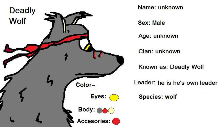 Deadly Wolf by Fluffine on DeviantArt