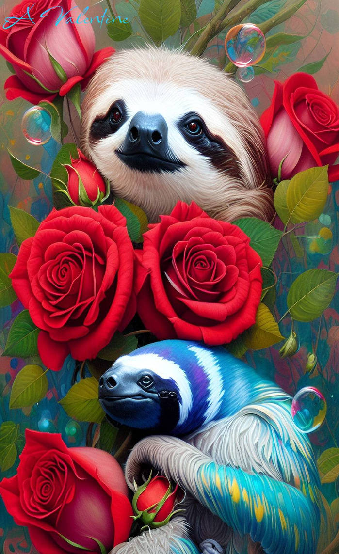 (The Sloth Series) 07 by LadyValsArt1983 on DeviantArt