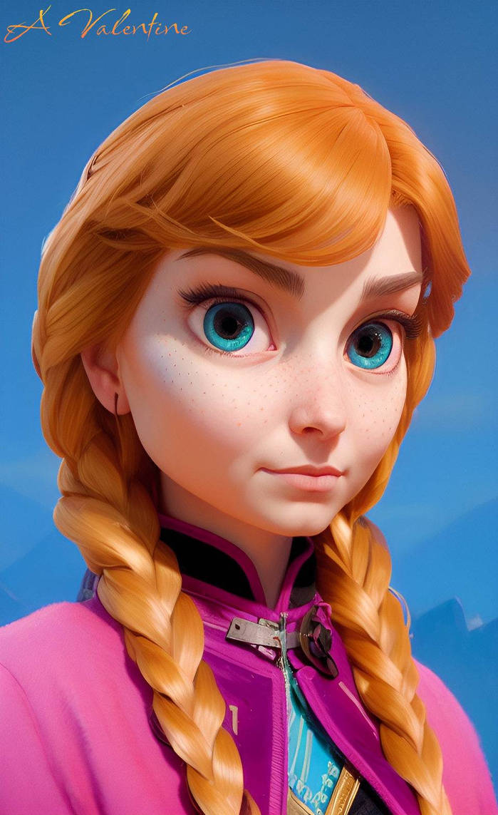 Anna Spring Character (The VFX Character Series) Anna by LadyValsArt1983 on DeviantArt