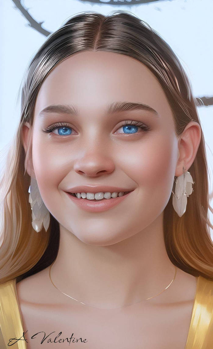 (The Celebrity VFX Series) Maddie Ziegler by LadyValsArt1983 on DeviantArt