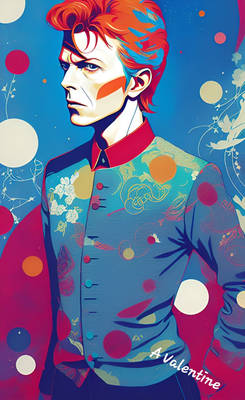 (The Aiart Blues V2 Celebrity Series) David Bowie 