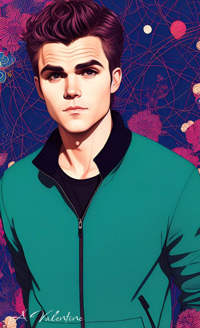 The Aiart Blues V2 Celebrity Series Paul Wesley By Ladyvalsart1983 On The Aiart Blues V2 Celebrity Series Paul Wesley By Ladyvalsart1983 On