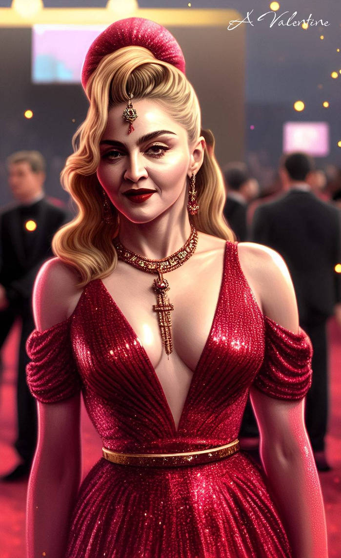 Ai Celebrity Red Carpet Series) Madonna by LadyValsArt1983 on DeviantArt