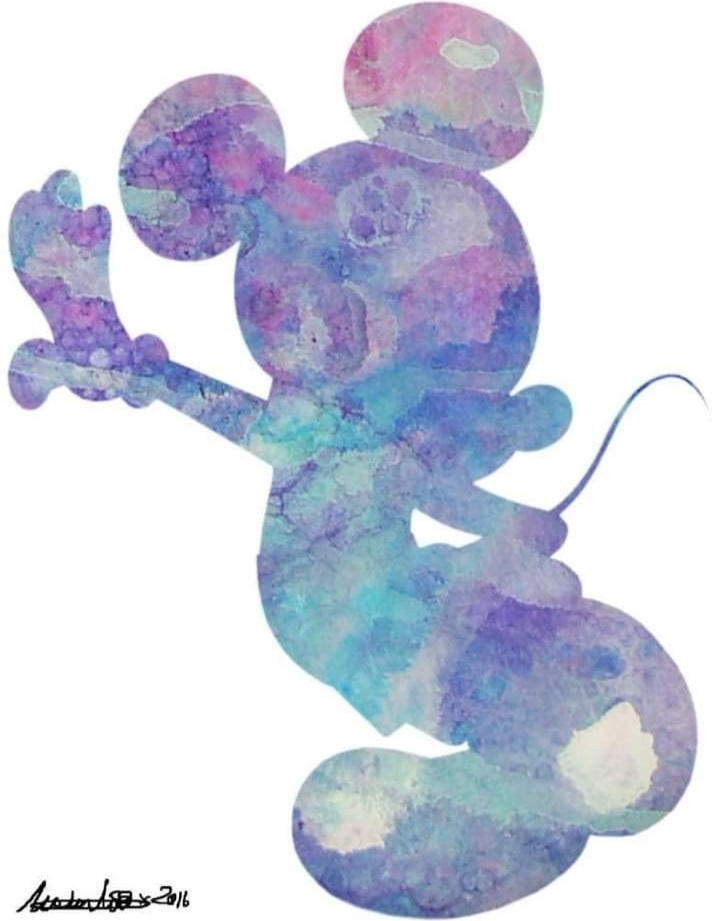(Textured Disney Art) Mickey Mouse by LadyValsArt1983 on DeviantArt