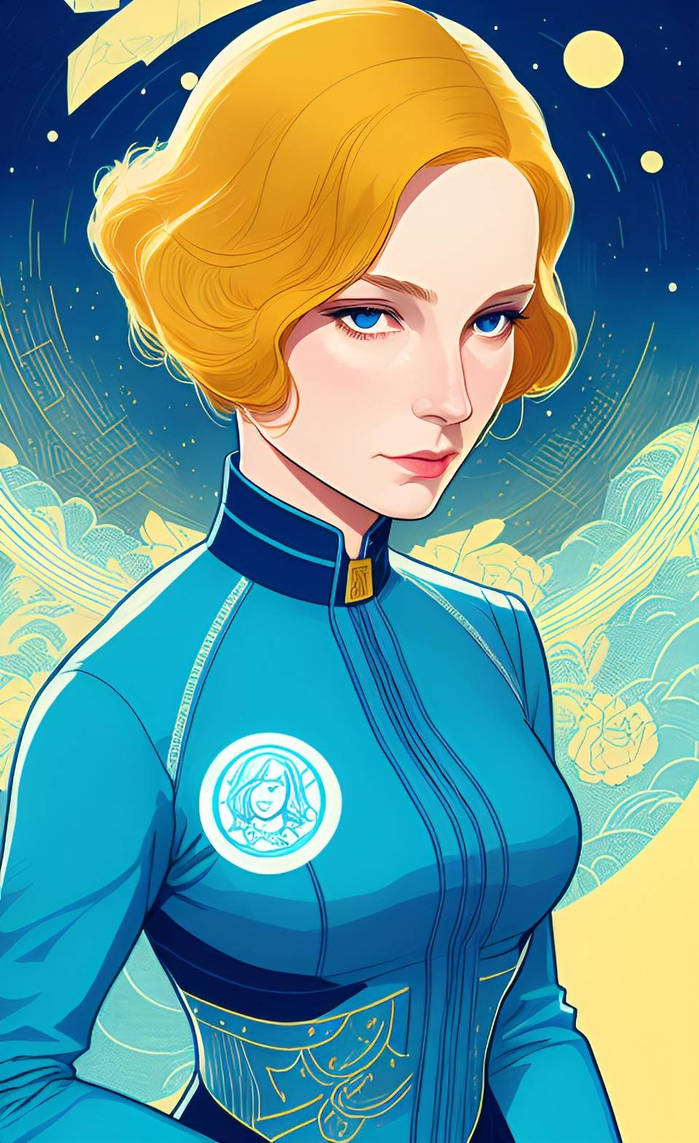 (Superhero Series) Invisible Woman by LadyValsArt1983 on DeviantArt