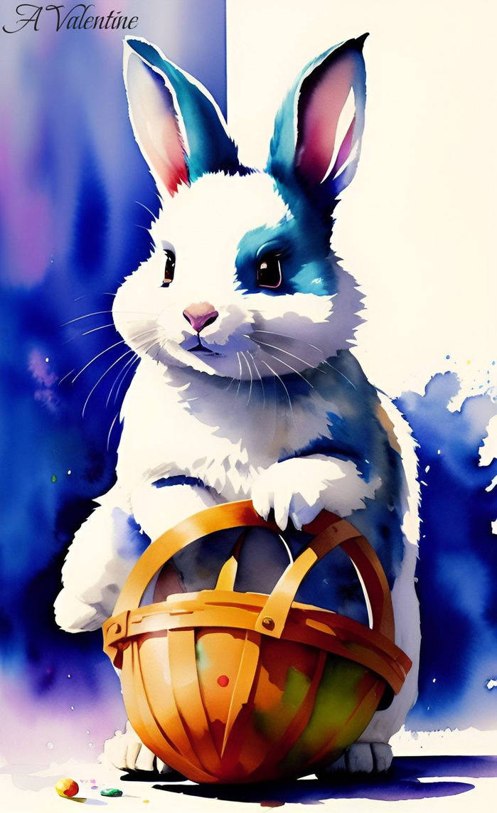 (Easter Bunny Series) Bunny 6 by LadyValsArt1983 on DeviantArt