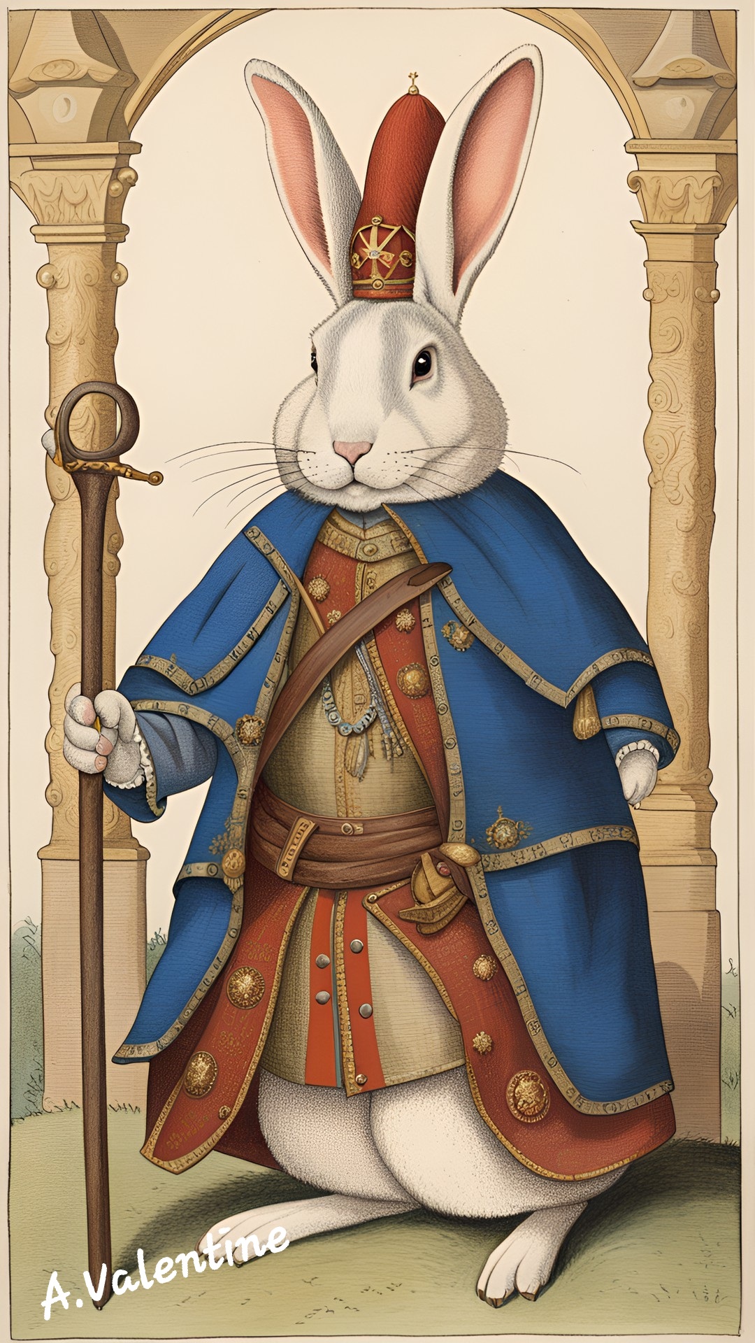 Henry The Rabbit Henry The 8th Rabbit by LadyValsArt1983 on DeviantArt
