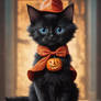 (Cartoon Kitten Series) The Pumpkin