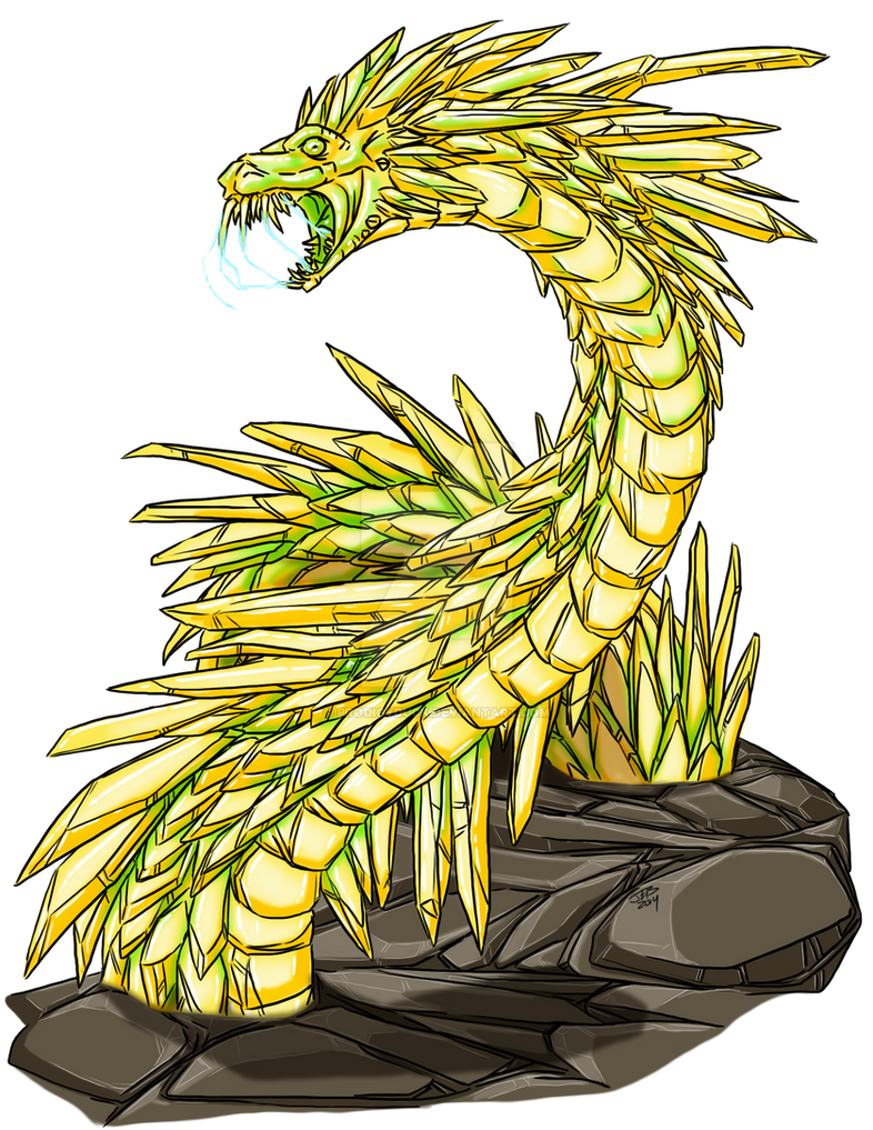 Deviantart Snake Crystal Crystal Serpent by ProdigyDuck on DeviantArt