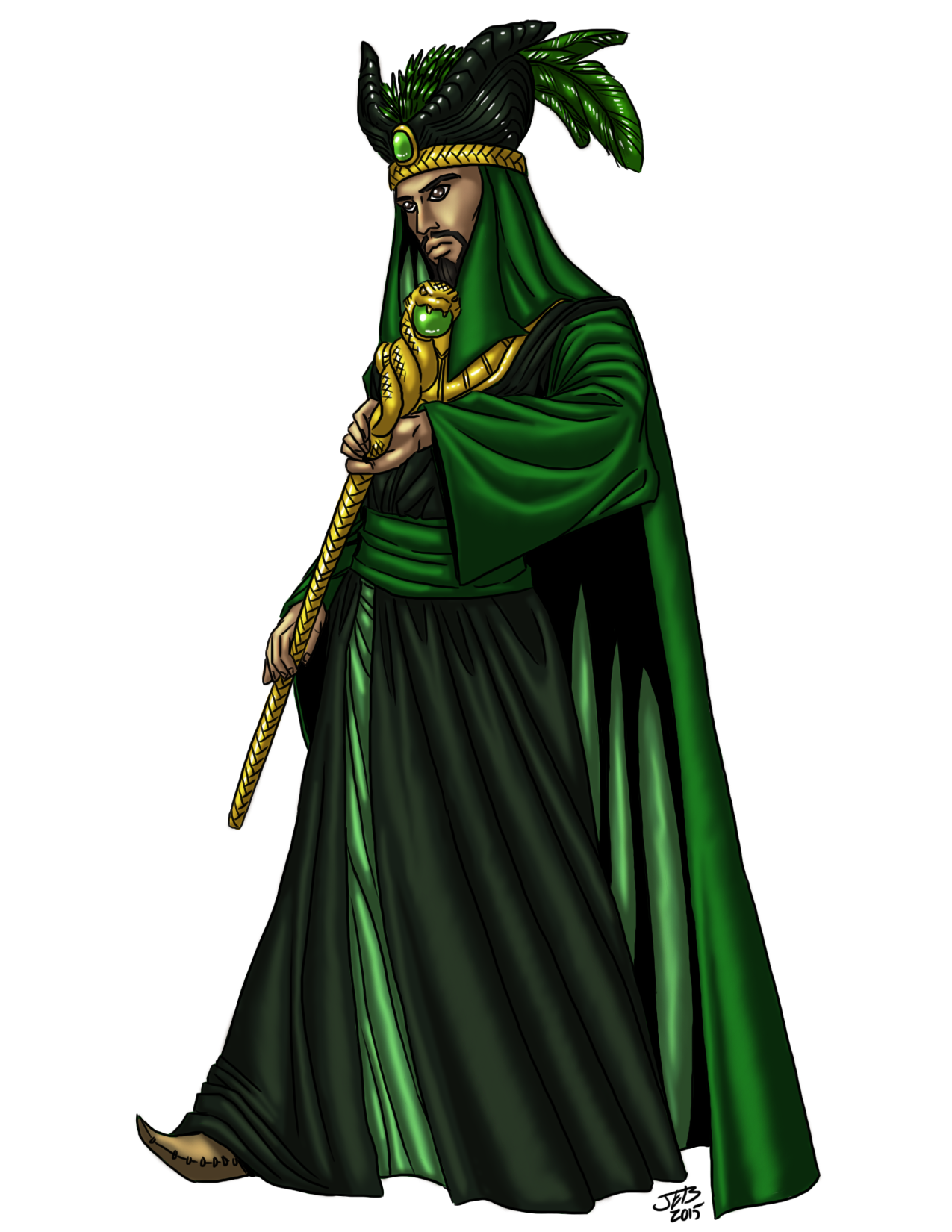 Arab Wizard Arabian Warlock by ProdigyDuck on DeviantArt