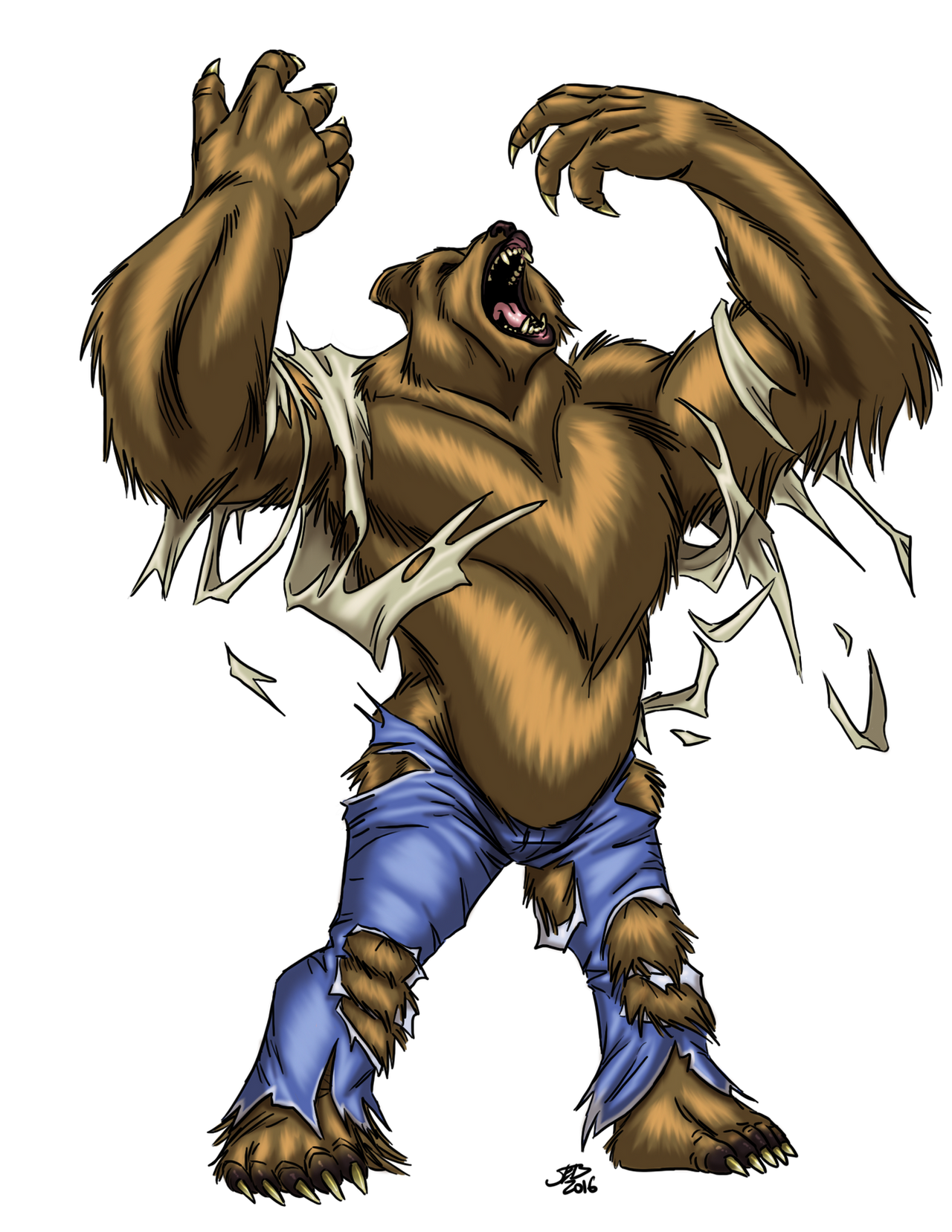 SPB: Werebear by ProdigyDuck on DeviantArt