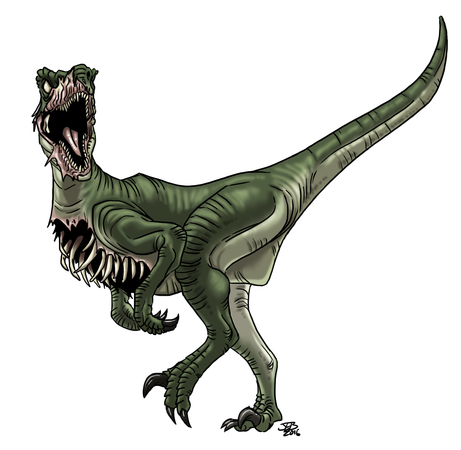 Zombie Raptor Deviantart Dino Zombie Raptor by ProdigyDuck on DeviantArt