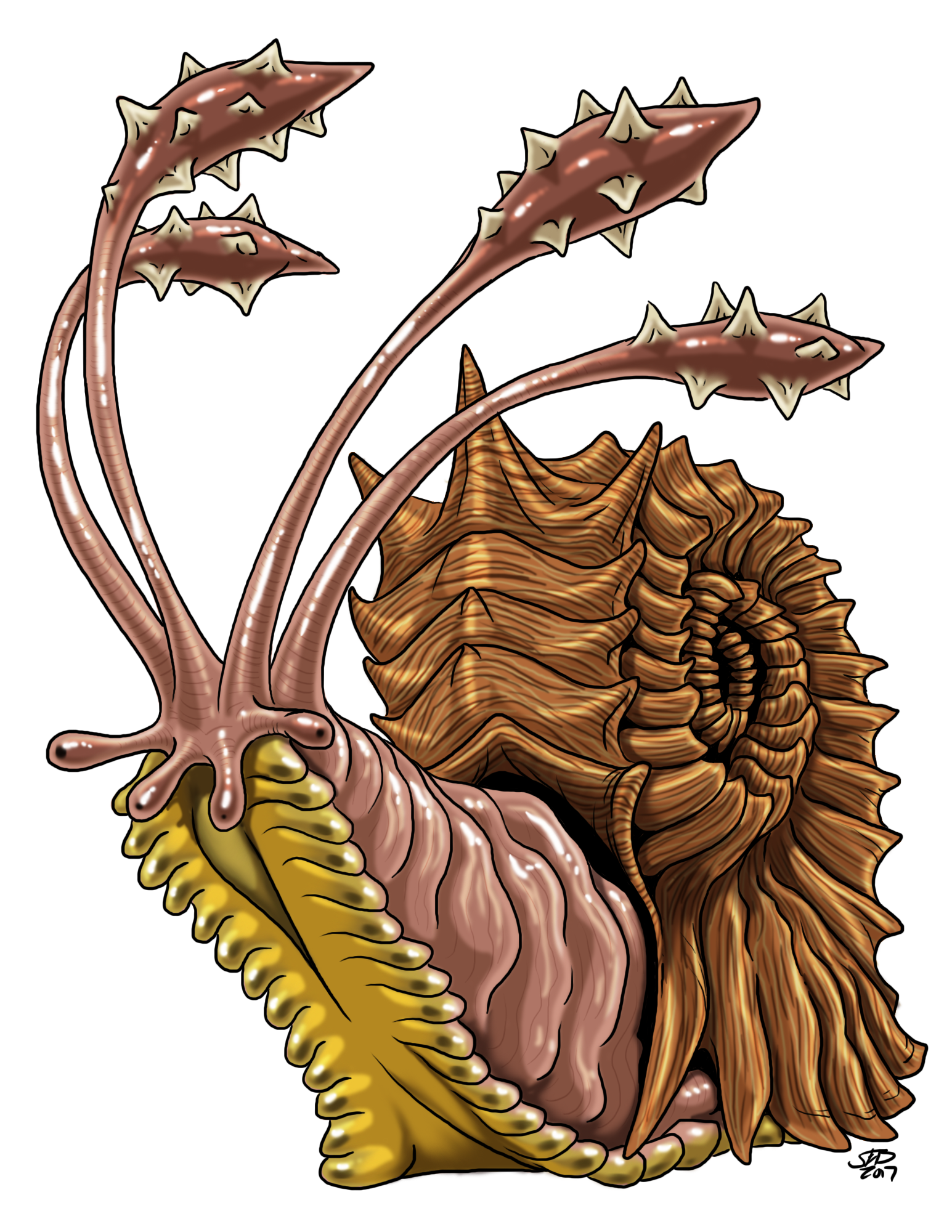 Flail Snail by ProdigyDuck on DeviantArt