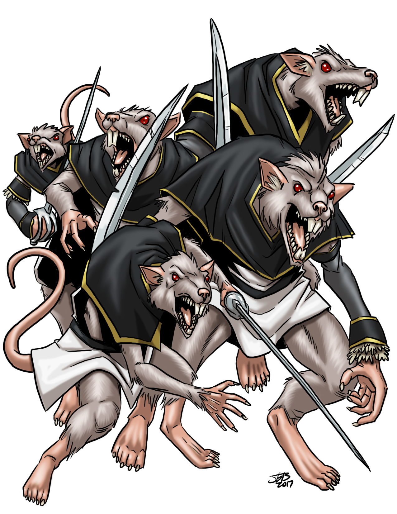 Treefolk Rat Ratfolk Troop by ProdigyDuck on DeviantArt