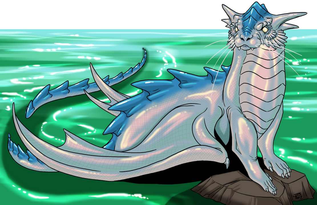 Otter Dragon Adult by ProdigyDuck