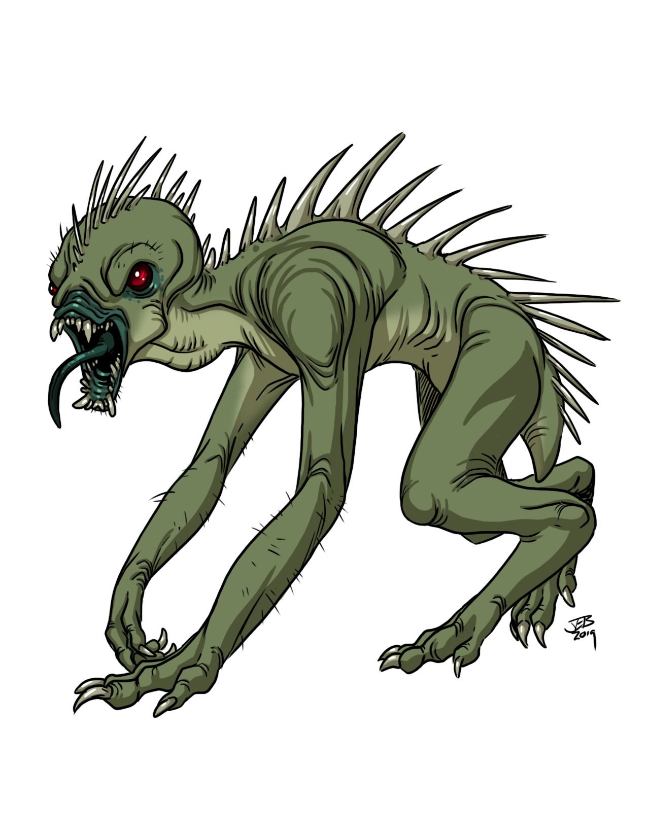 Chupacabra Drawing at GetDrawings Free download