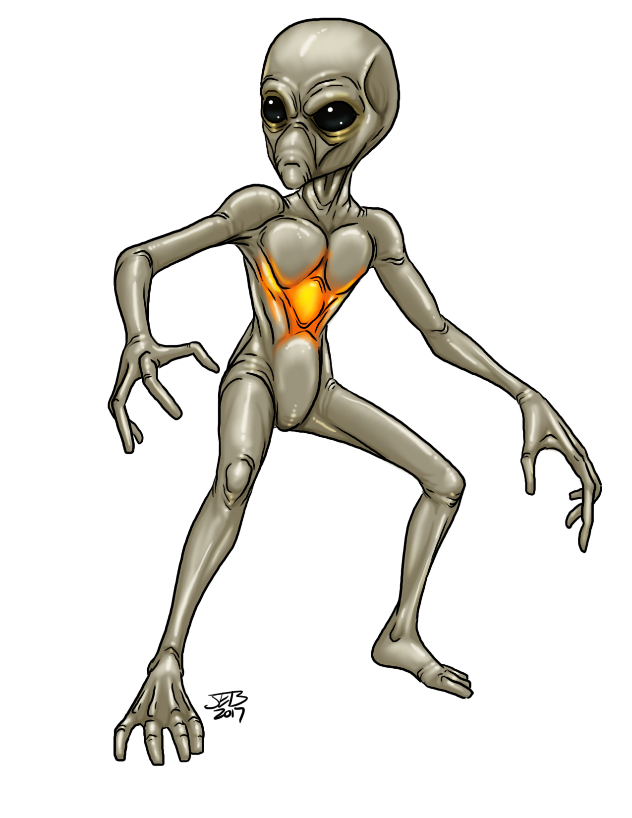 Alienoid Deviantart Alien Deviantart