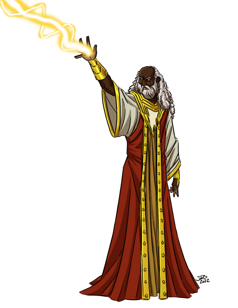 Lightning Wizard by ProdigyDuck on DeviantArt