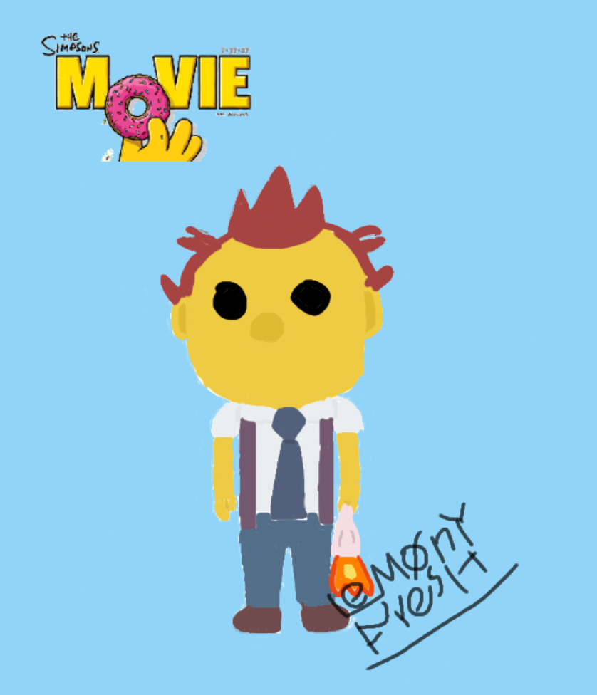 Collin Simpson Custom The Simpsons Movie Collin Funko Pop by Lem0nyFresH on DeviantArt