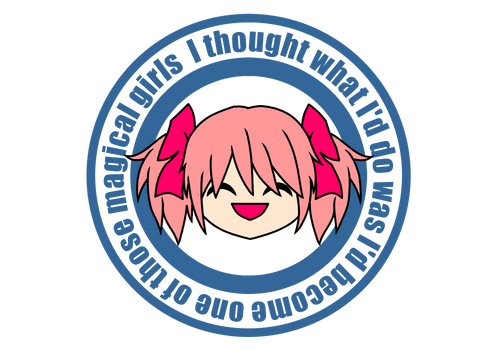 Laughing Man Madoka Logo