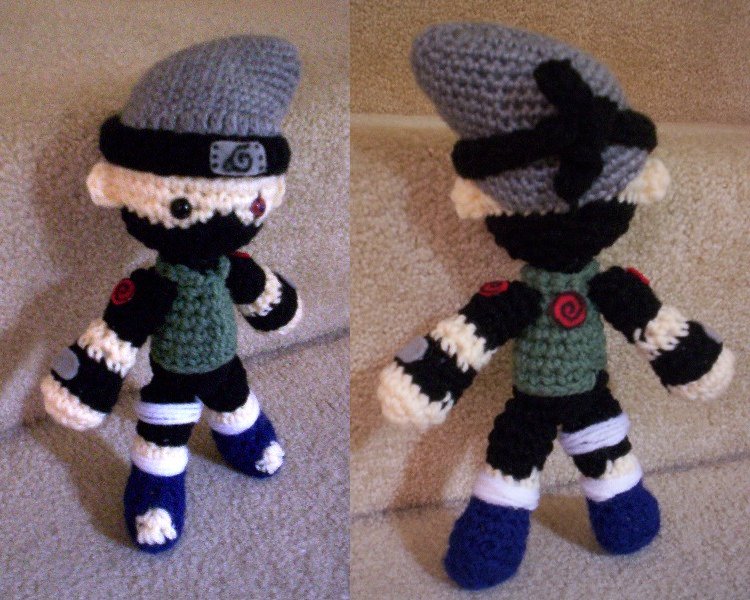 Kakashi Hatake amigurumi