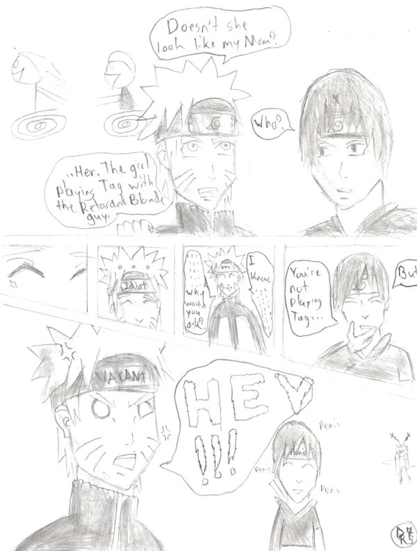 Fun with Naruto and Sai