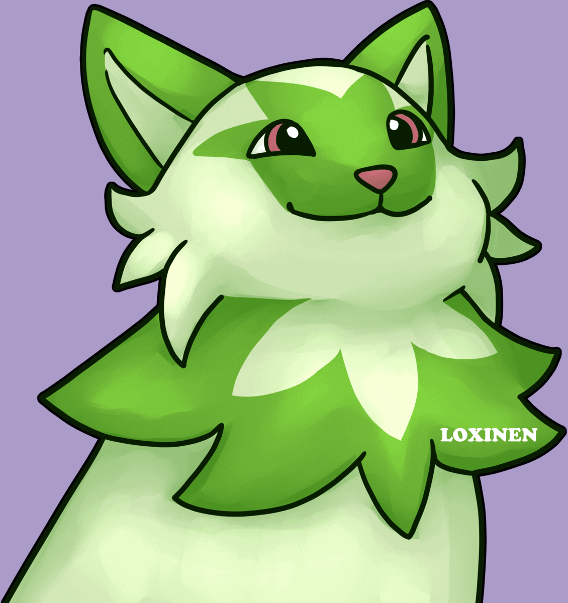 Sprigatito Pop Cat by loxinen on DeviantArt