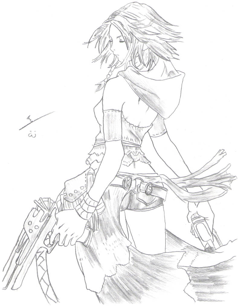 Yuna FFX2 by PopoRanger on DeviantArt