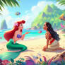 Ariel and Moana