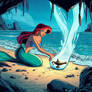 Ariel found Genie's lamp