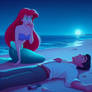 Ariel is still worried Eric hasn't woken up yet