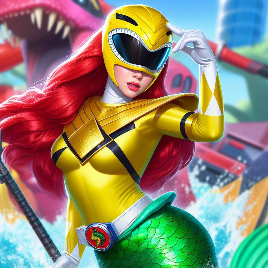 Yuleta Ranger The new Yellow Ranger by FloodUnversed on DeviantArt