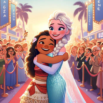 Elsa's dear friend Moana