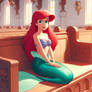 Ariel at church