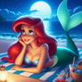 Ariel listening to the story